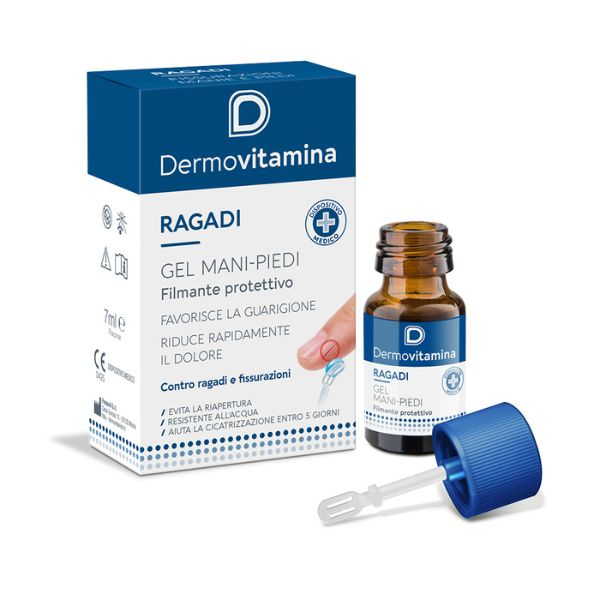Dermovitamina Ragadi Mani e Piedi Gel Cicatrizzante 7 ml Dermovitamina Ragadi Mani e Piedi Gel Cicatrizzante 7 ml