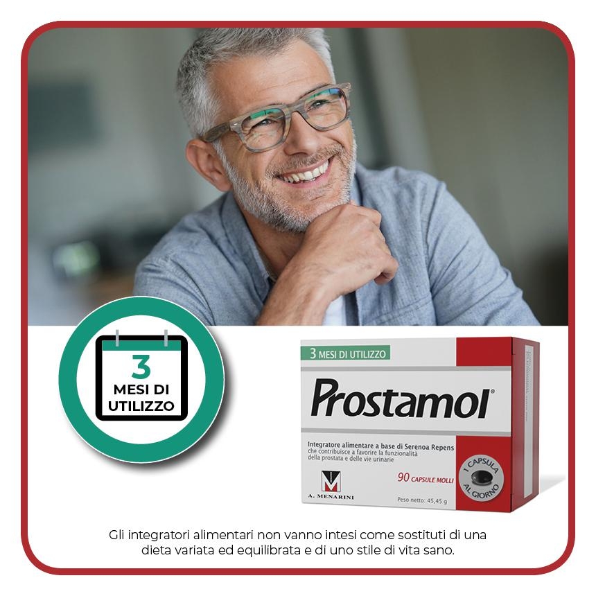 Prostamol Integratore Prostata e Vie Urinarie 90 Capsule Molli Prostamol Integratore Prostata e Vie Urinarie 90 Capsule Molli
