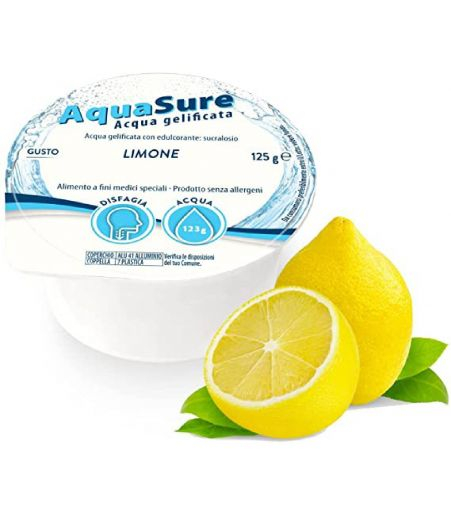 Aquasure Acqua Gelificata Edulcorata Limone 24 pezzi