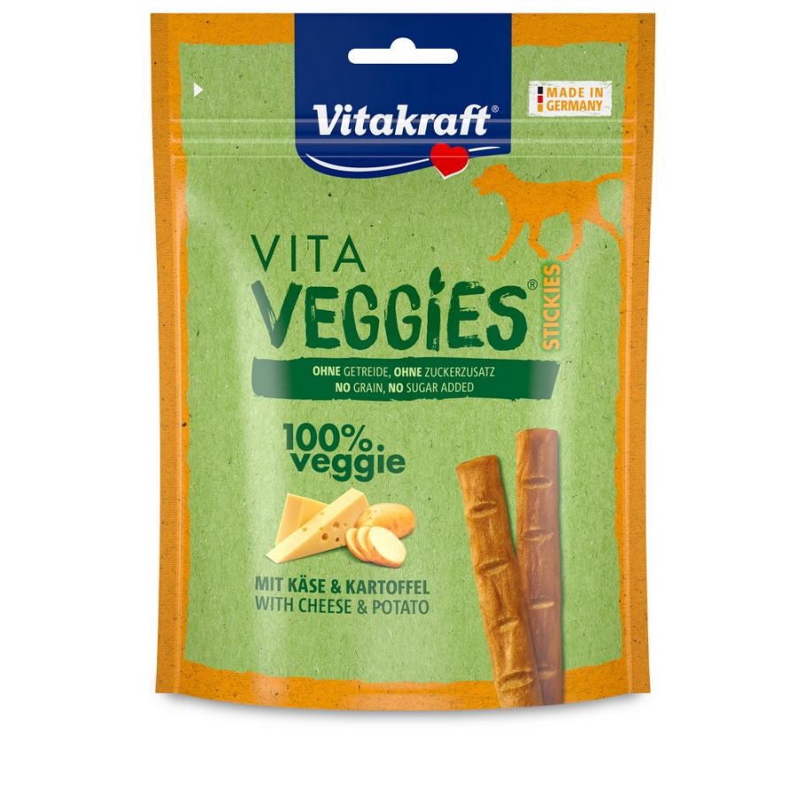 VITAKRAFT CANE SNACK VITA VEGGIES STICKS FORMAGGIO 80GR