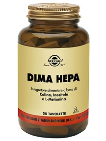Solgar Dima Hepa Integratore Fegato 50 Tavolette
