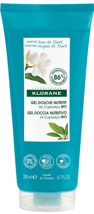 Klorane Eau de Tiaré Gel Doccia Nutritivo 200 ml