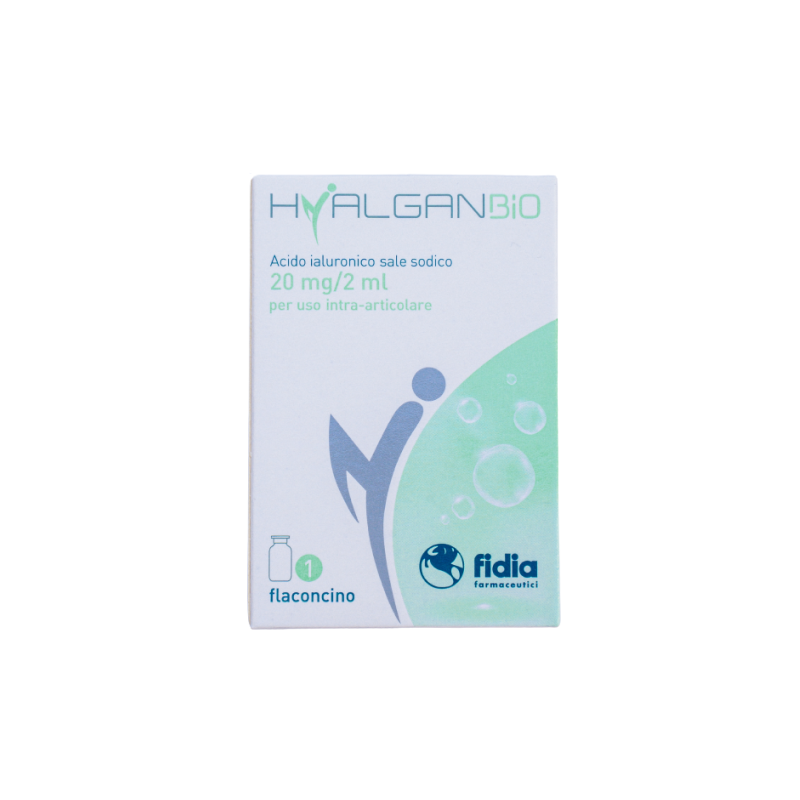 Hyalganbio Flacone Per Siringa Intra-Articolare 2ml  1 pezzo - Confezione Italiana Originale