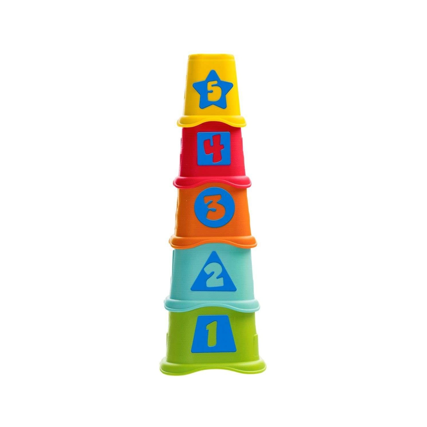 Chicco Gioco 2 in 1 Tazze Impilabili Chicco Gioco 2 in 1 Tazze Impilabili