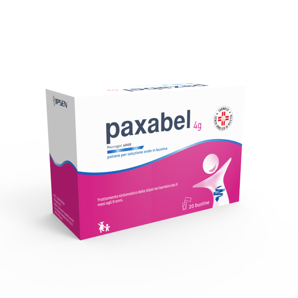 Paxabel 4g Macrogol 4000 Polvere Soluzione Orale 20 Bustine Paxabel 4g Macrogol 4000 Polvere Soluzione Orale 20 Bustine