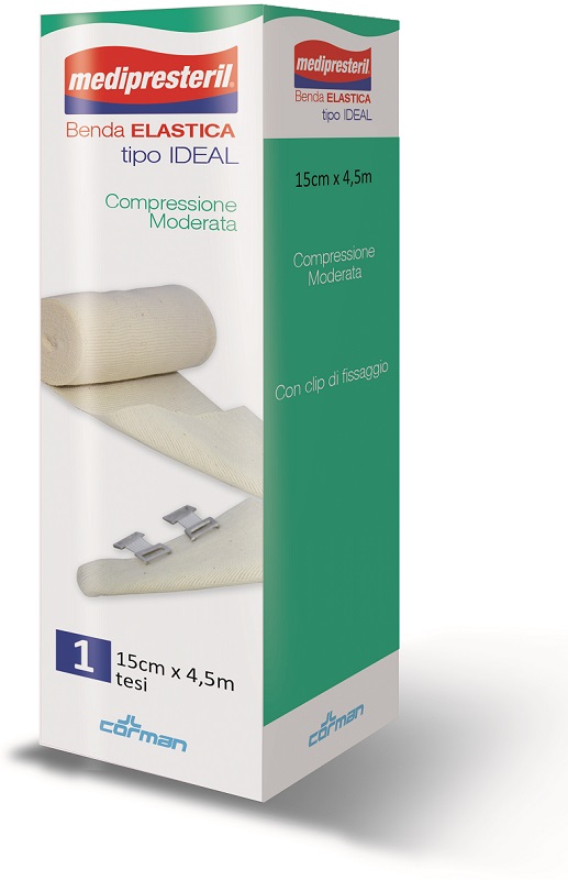 Medipresteril Benda Elastica Tipo Ideal cm 15x4,5 m