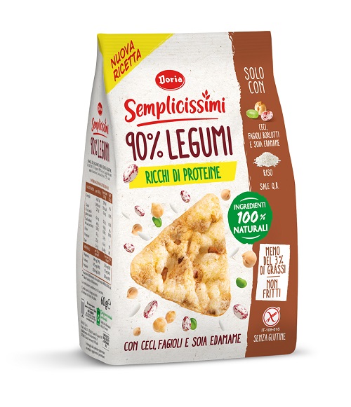 DORIA Semplicissimi Ceci Fagioli Soia