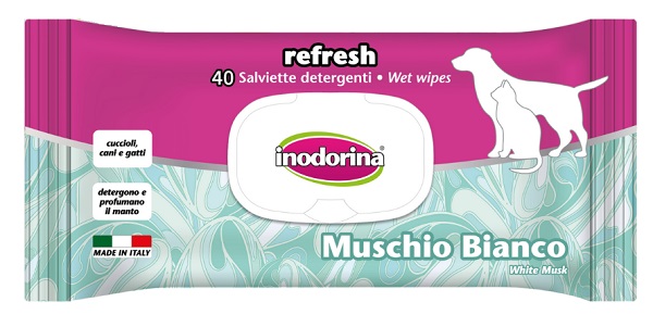 INODORINA SALVIETTE MUSCHIO40P