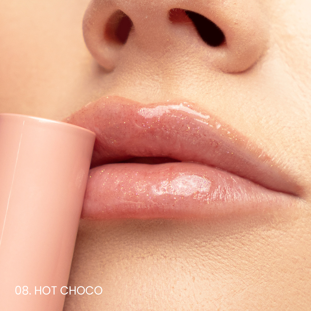 Mia Makeup - Flirty Lips - Lip Gloss N.08 Hot Choco 