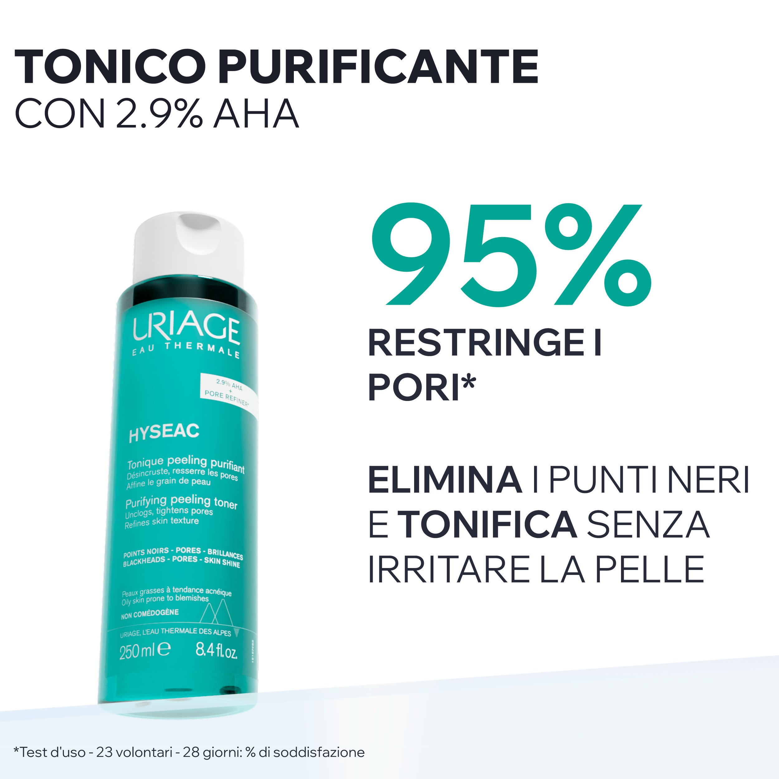 Uriage - Hyséac - Tonico Peeling Purificante 250 ml