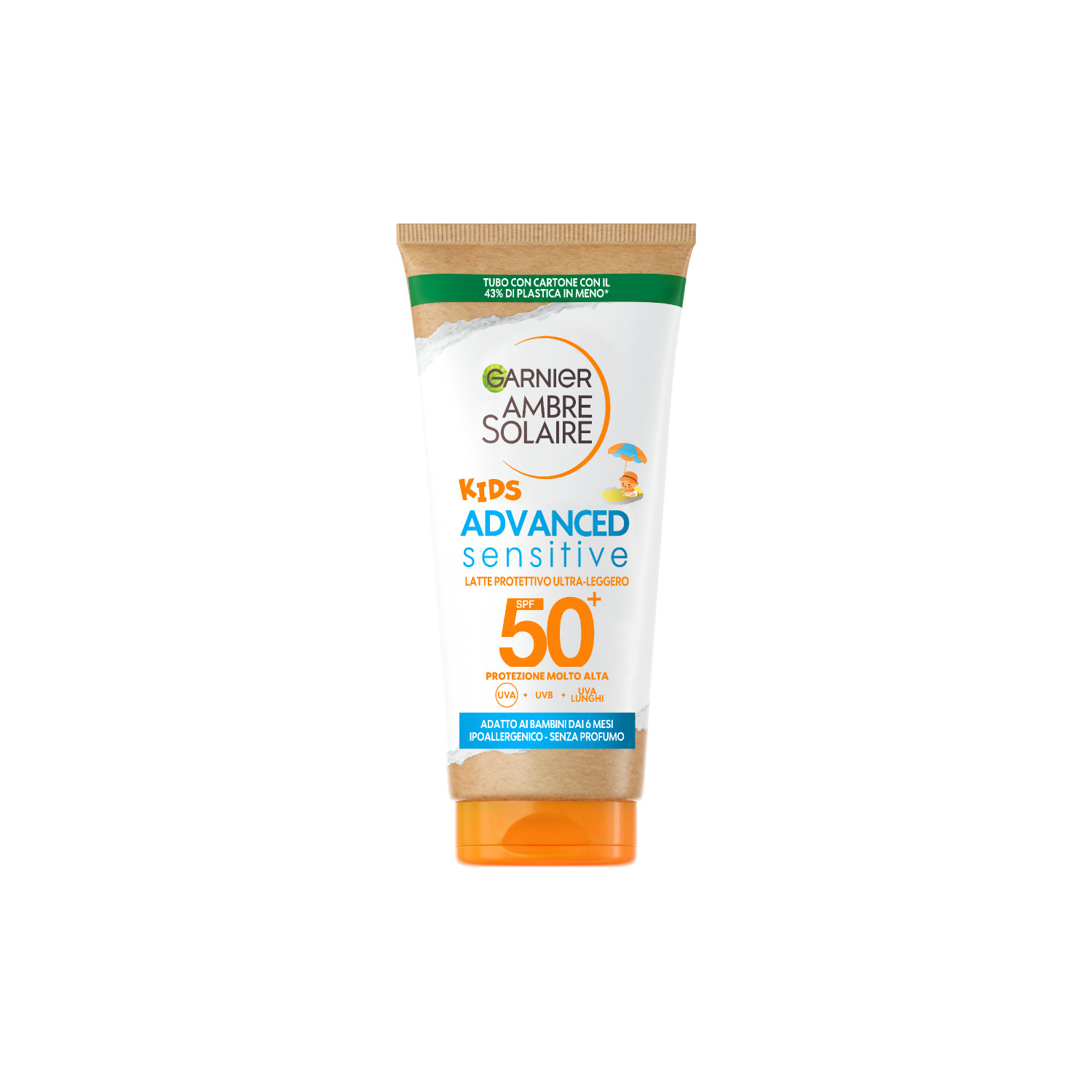 GARNIER AMBRE SOLAIR AS LATTE KIDS SPF 50+ 50 ML GARNIER AMBRE SOLAIR AS LATTE KIDS SPF 50+ 50 ML