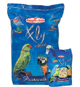 RAGGIO DI SOLE FLY MANGIME VOLATILI PAPPAGALLI PSITTACIDI TECHNICAL FRUIT 15KG