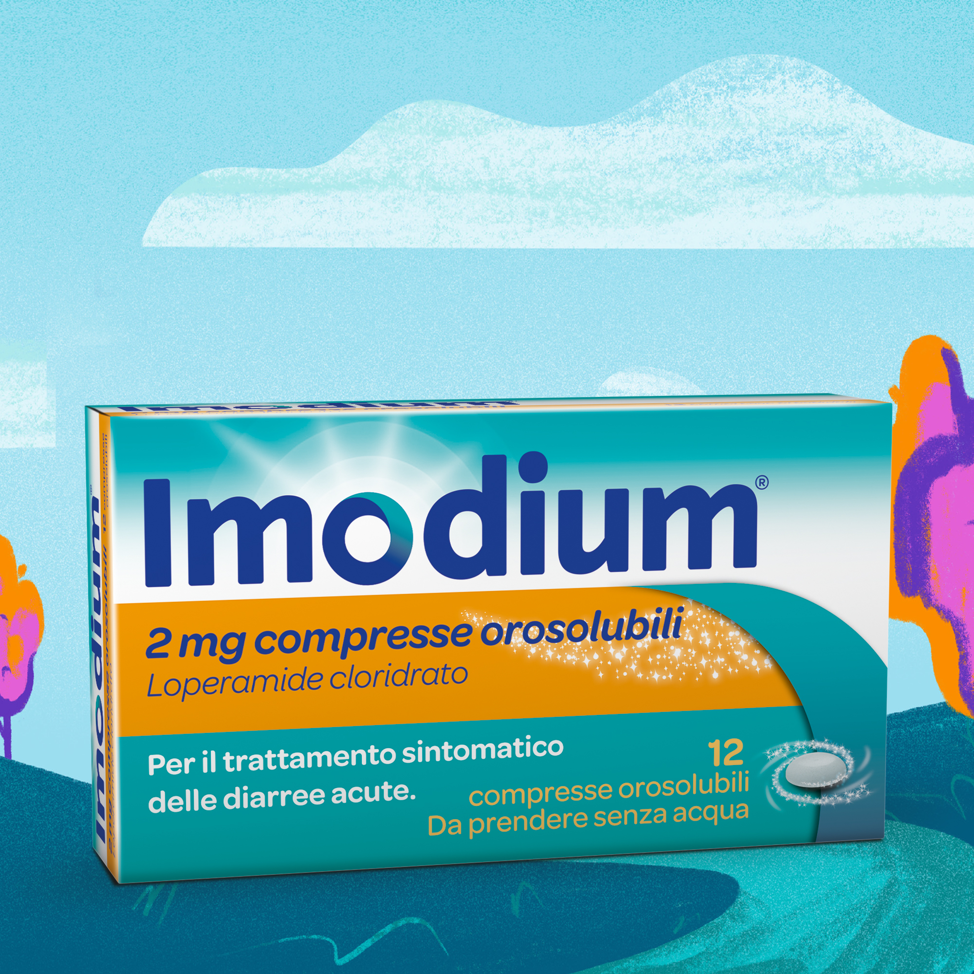 Imodium Diarrea Acuta 12 Compresse Orosolubili Imodium Diarrea Acuta 12 Compresse Orosolubili