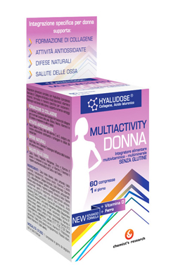 Multiactivity Donna Integratore Vitamine e Minerali 60 Compresse Multiactivity Donna Integratore Vitamine e Minerali 60 Compresse