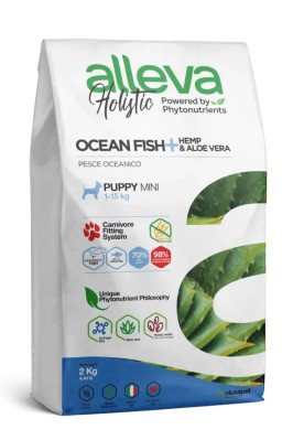 ALLEVA HOLISTIC DOG PUPPY/JUNIOR FISH MINI KG 2 - P00226