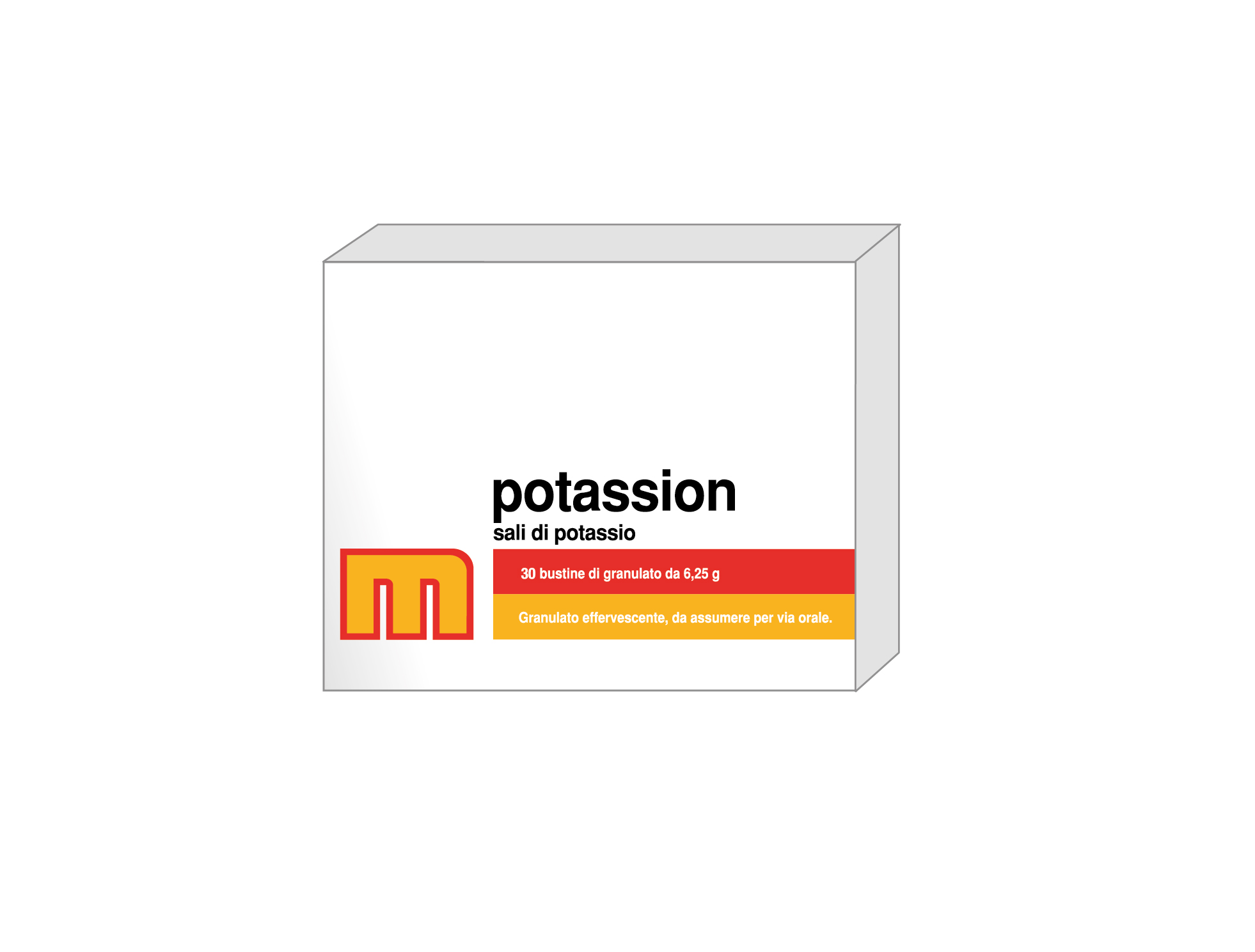 Potassion Granulato Effervescente Sali di Potassio 30 Bustine