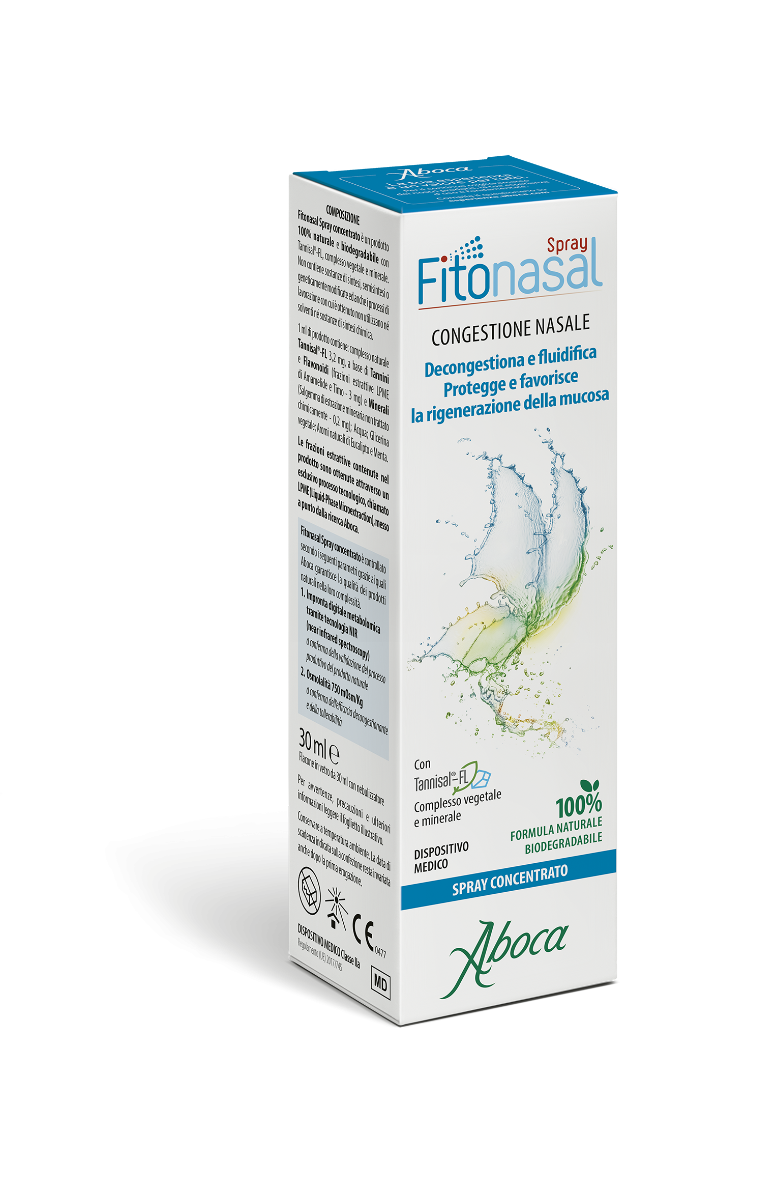 FITONASAL SPRAY CONCENTRATO 30ml - DISPOSITIVO MEDICO Classe II a