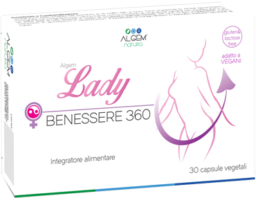 Algem Lady Benessere 360 Integratore Donna