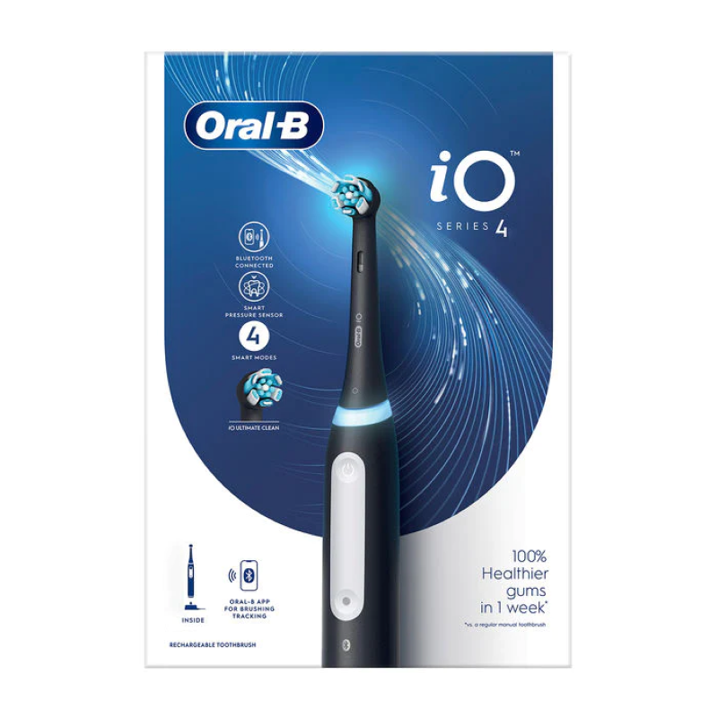 ORALB iO™ SERIES 4 - BLACK  ORALB iO™ SERIES 4 - BLACK